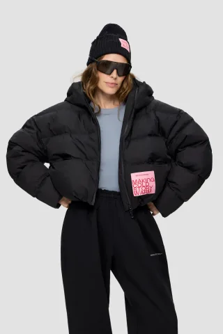 MONOCHROME: ПУХОВИК POOH SOLID BLACK